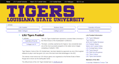 Desktop Screenshot of lsu.sec12.com