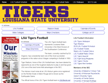 Tablet Screenshot of lsu.sec12.com